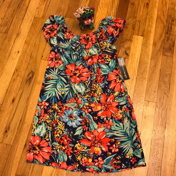madison leigh Dresses & Skirts - 🌹Madison Leigh sleeveless navy/coral,NWT